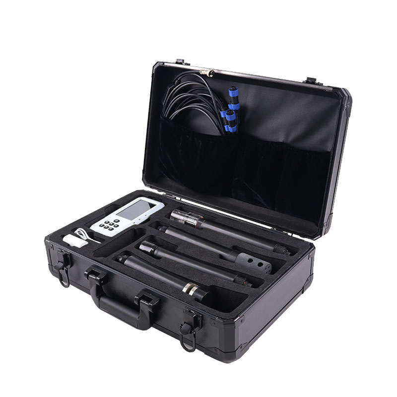 水溫、電導率、PH、氨氮、溶解氧、cod、濁度七參數水質分析檢測儀